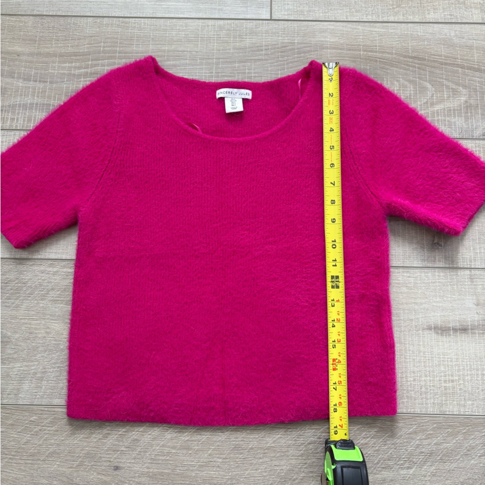 Sincerely Jules Fuchsia Knit Top - Picture 5 of 7